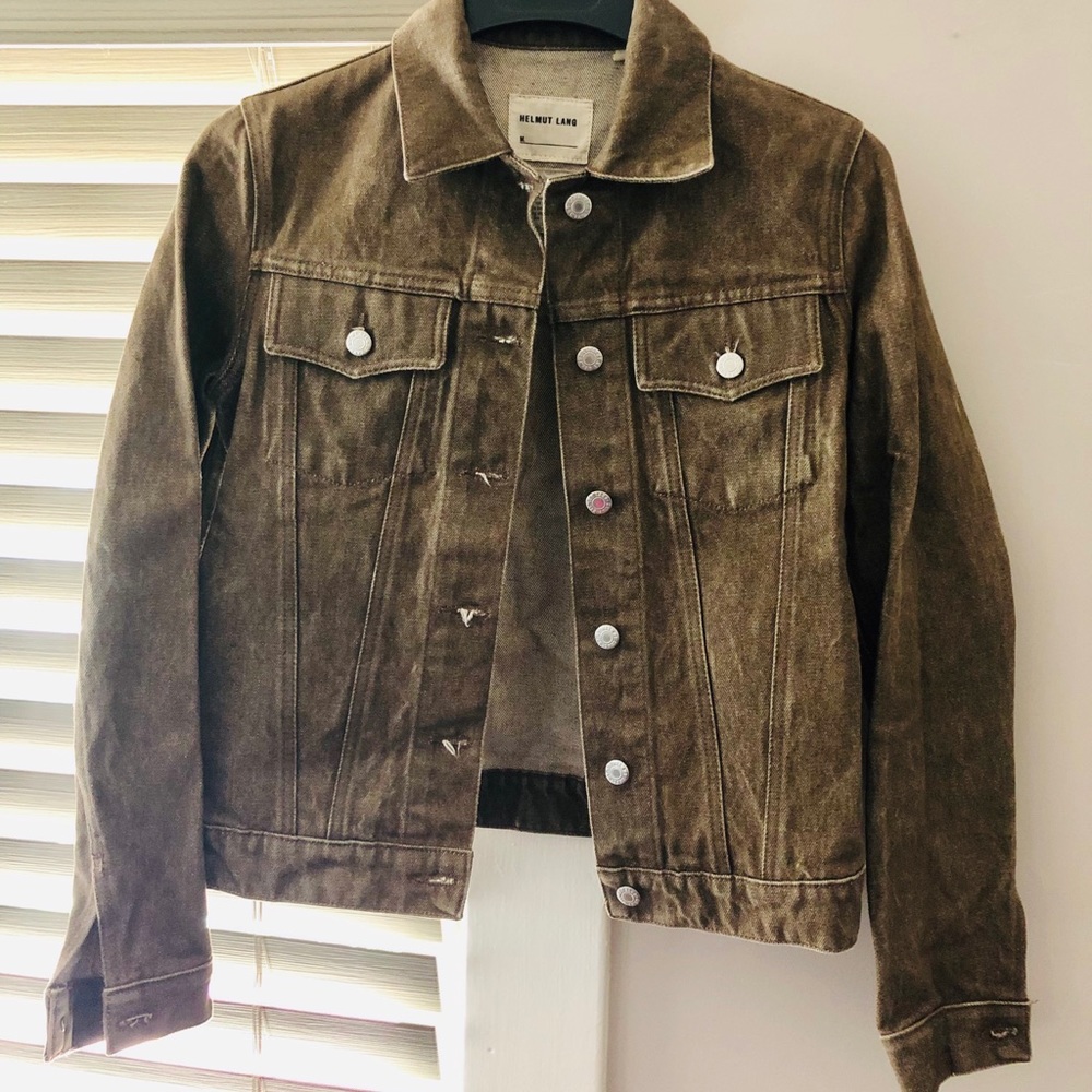 HELMET LANG Vintage Classic Raw Denim Jacket